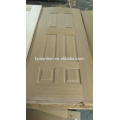 Piel moldeada de MDF para puerta de chapa de madera natural